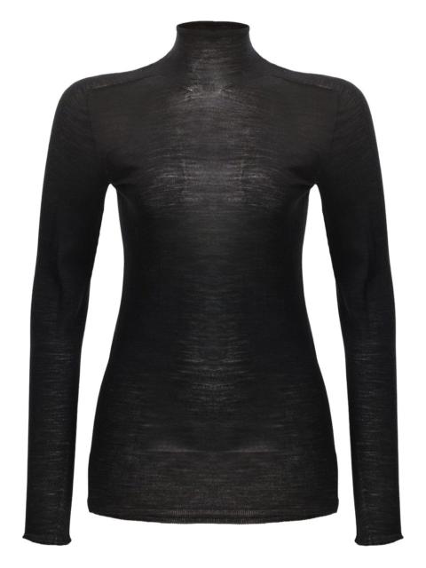 CAROLINA HERRERA sheer turtleneck top