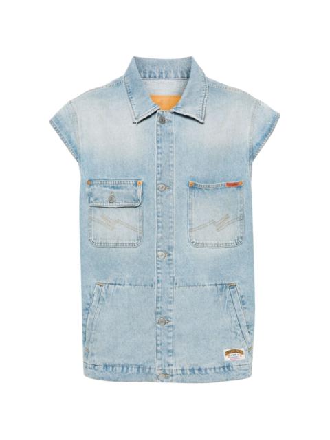 Martine Rose Blewas denim gilet