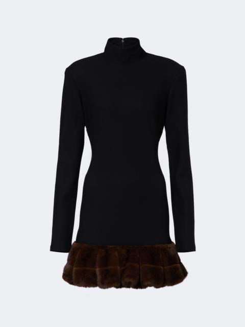 ROTATE Pleated minidress