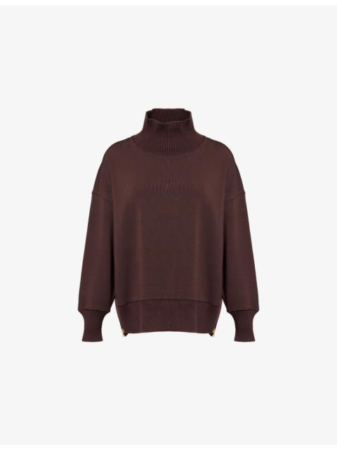 VARLEY Barker High-Neck Jersey Sweatshirt