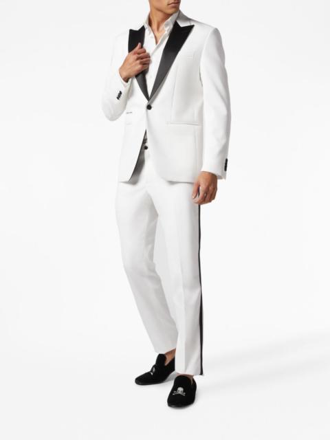 PHILIPP PLEIN peak-lapels single-breasted blazer