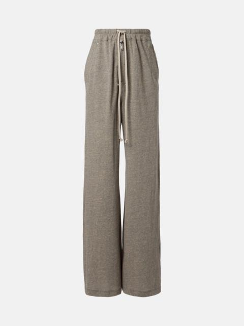 Rick Owens Cotton-blend jersey sweatpants