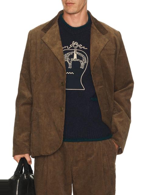 BRAIN DEAD Brooks Brothers California Suit Jacket
