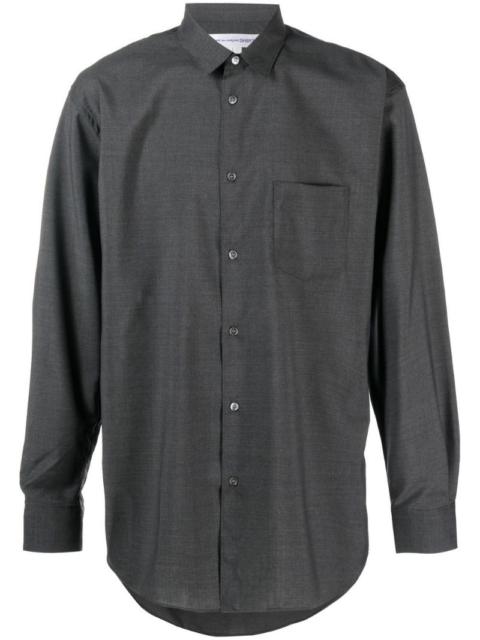 chest patch-pocket shirt