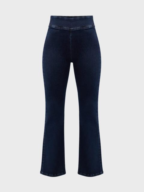 The Jetset Crop Mini Bootcut Jeans