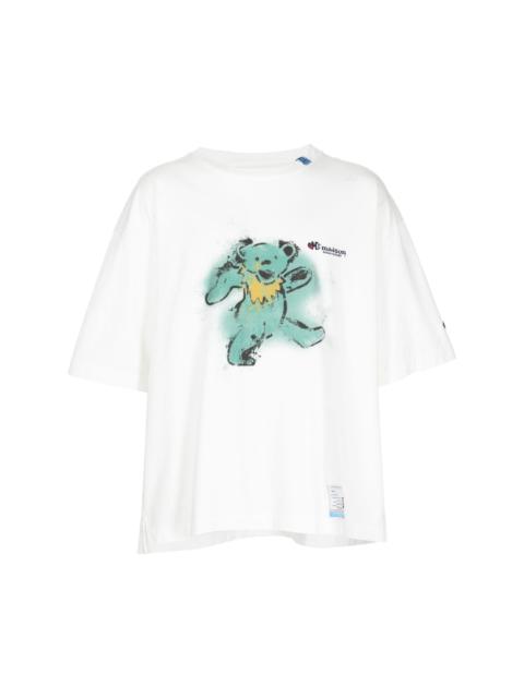 Maison MIHARAYASUHIRO Bear-motif cotton T-Shirt