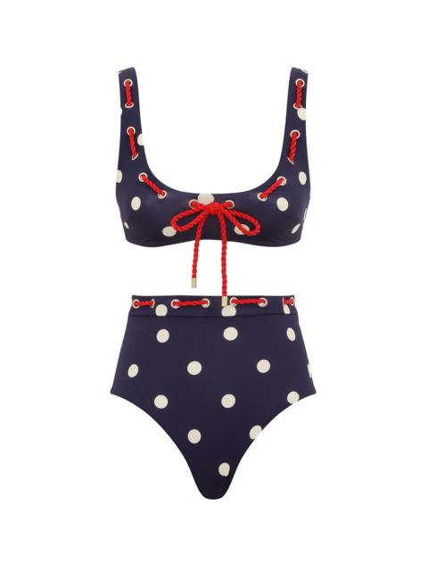 Zimmermann SCARBOROUGH EYELET BIKINI