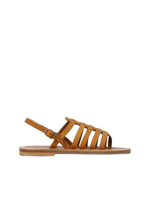 K.JACQUES Homere leather ankle-strap sandals