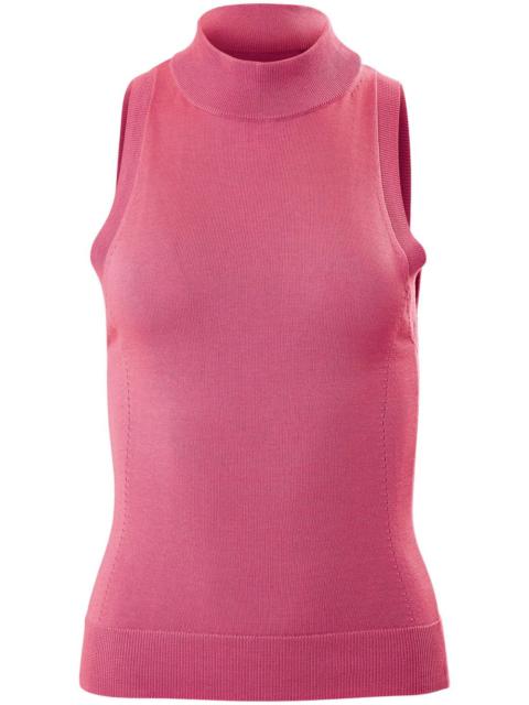 CAROLINA HERRERA sleeveless knitted top