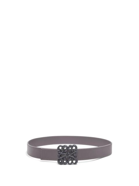 Loewe Reversible Inflated Anagram belt in soft calfskin