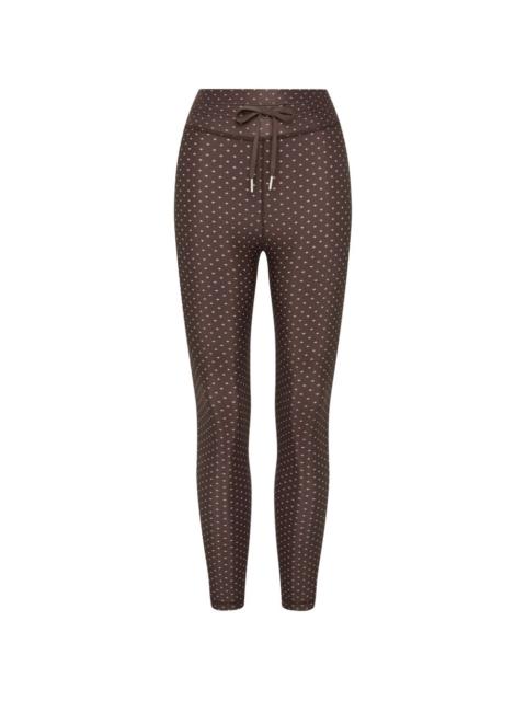THE UPSIDE Poet geometric-print leggings