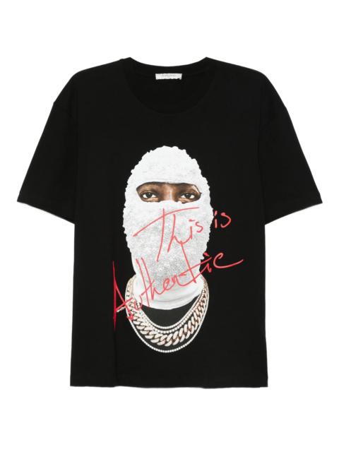 ih nom uh nit Ih Nom Uh Nit Front-print Cotton T-shirt