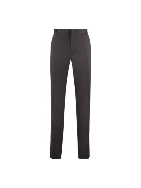 straight-leg trousers