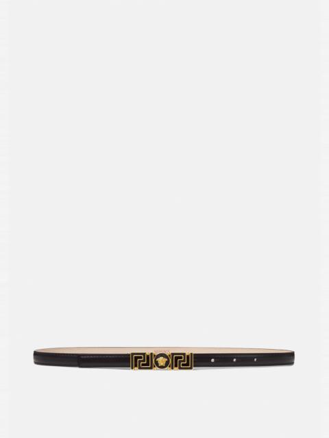 VERSACE Greca Medusa Leather Belt