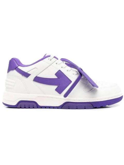 Off-White OFF-WHITE Out Of Office "OOO" Low Tops White Purple White