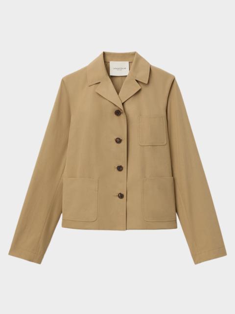 Lafayette 148 New York Organic Cotton Poplin Jacket