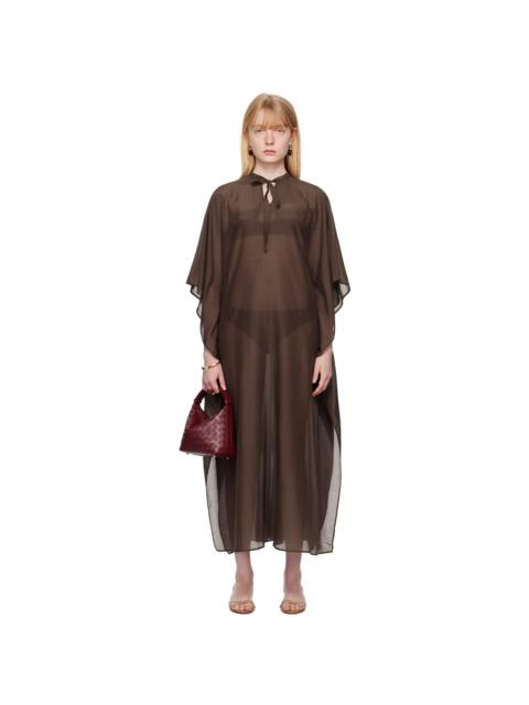 BODE Brown Cove Maxi Dress