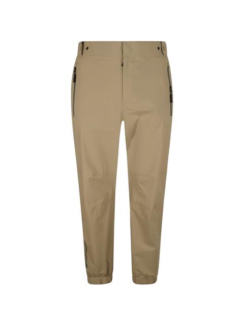 Moncler Grenoble zip elasticated trousers