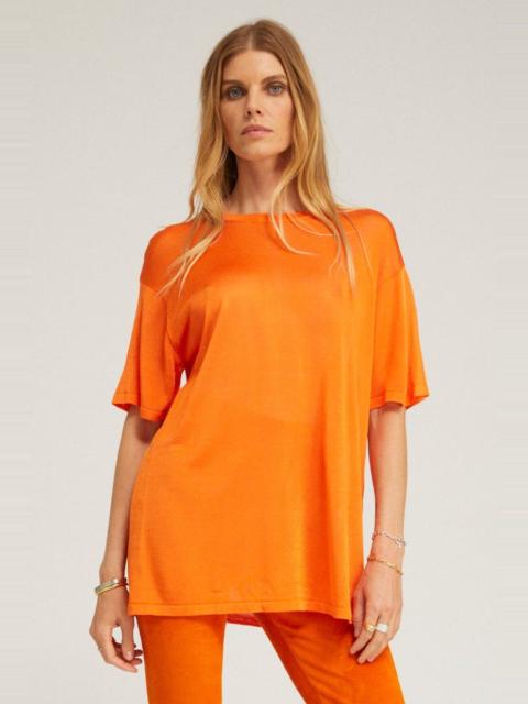 SPRWMN RAYON FRENCH TERRY VINTAGE TEE