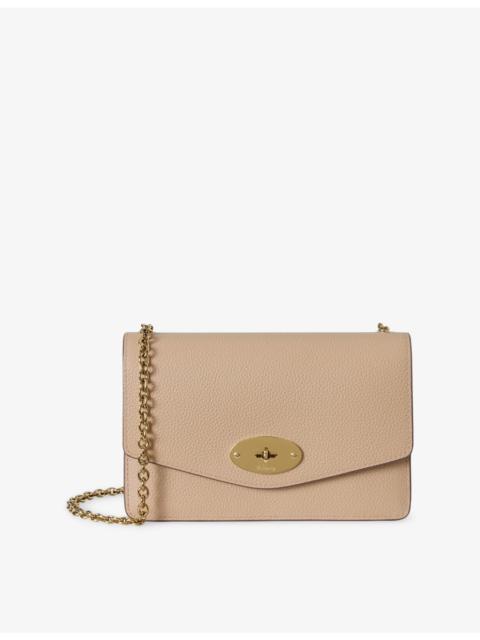 Mulberry Darley Small Grained-Leather Clutch Bag