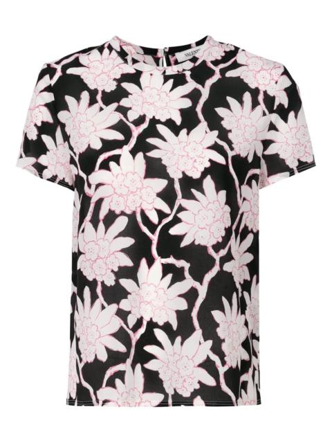 Valentino floral-print T-shirt