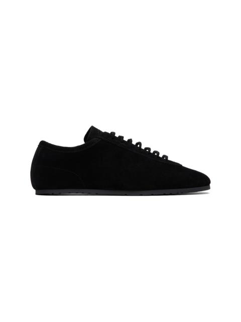 Dries Van Noten Black Suede Sneakers