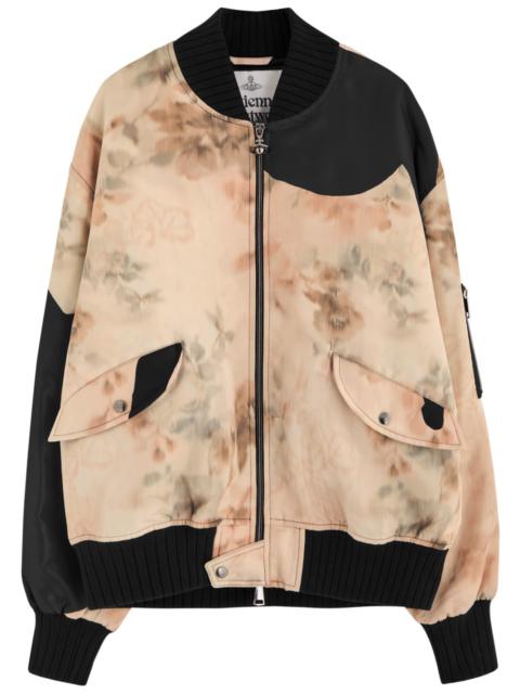 Vivienne Westwood Vivienne Westwood Bernardo Printed Shell Bomber Jacket