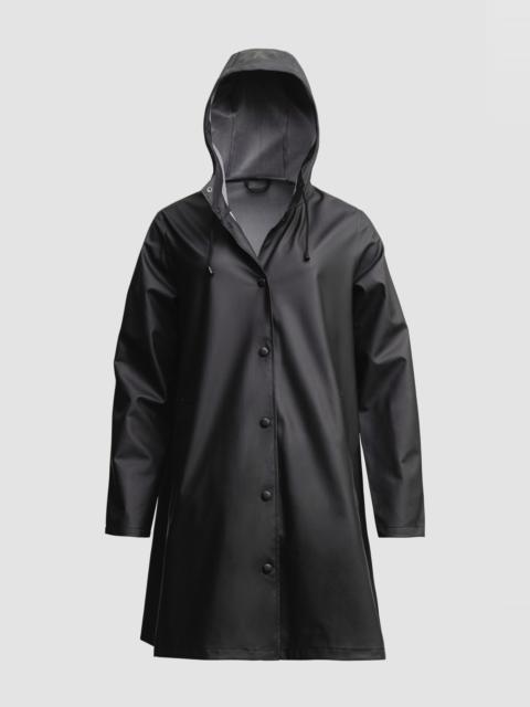 Stutterheim Mosebacke Lightweight Raincoat Black
