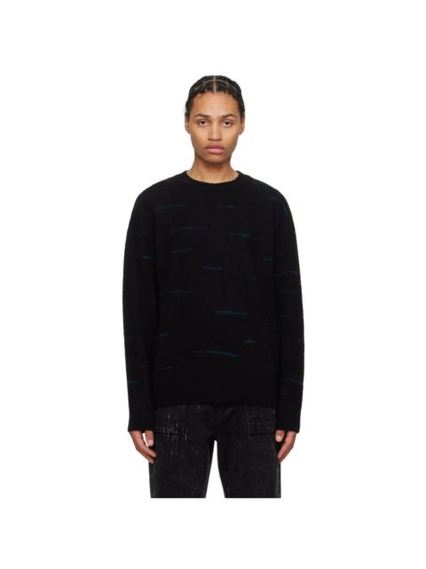 JUUN.J Black Pattern Sweater