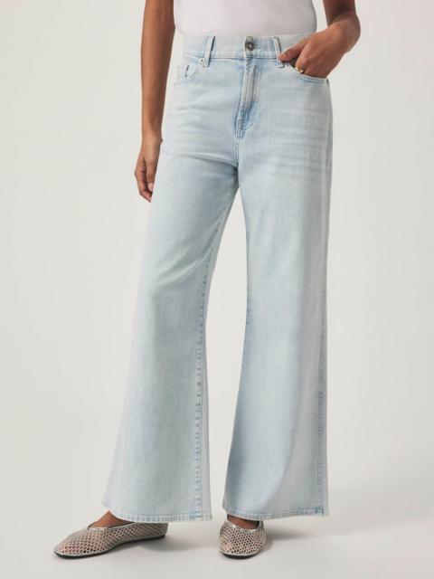 Splendid Cropped Slim Palazzo Jean