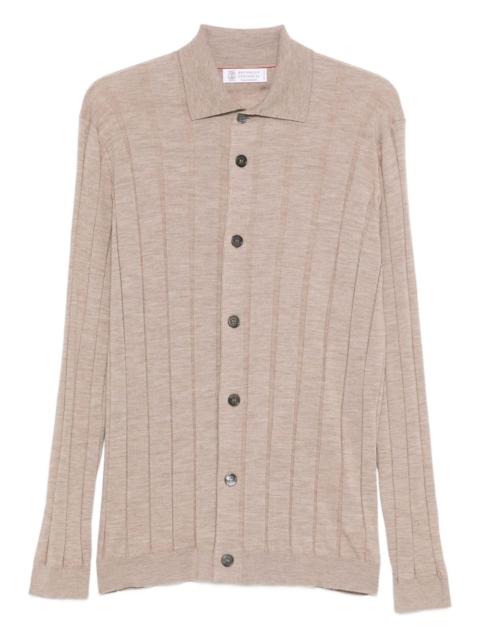 Brunello Cucinelli ribbed-knit cardigan