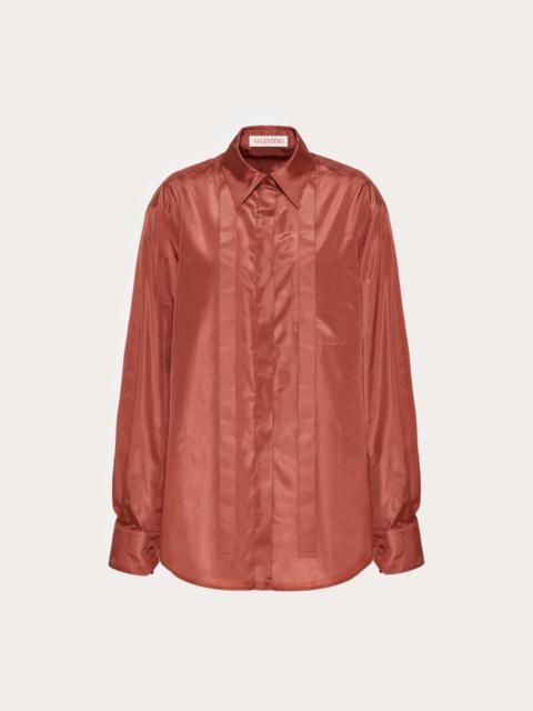 WASHED TAFFETA SHIRT