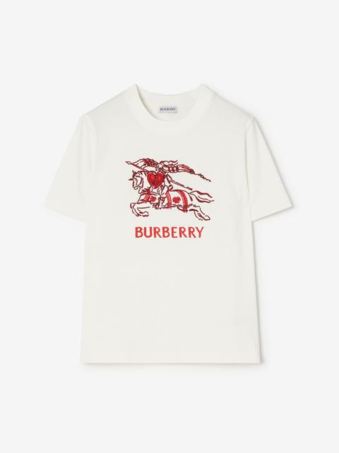 Burberry Heart Knight Cotton T-shirt