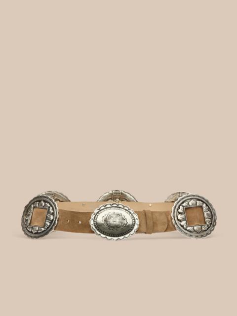 L'AGENCE Austin Suede Belt