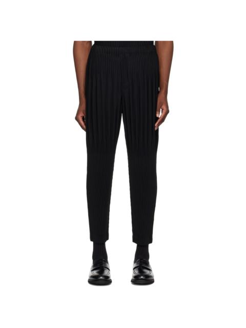 ISSEY MIYAKE Black Monthly Color April Trousers