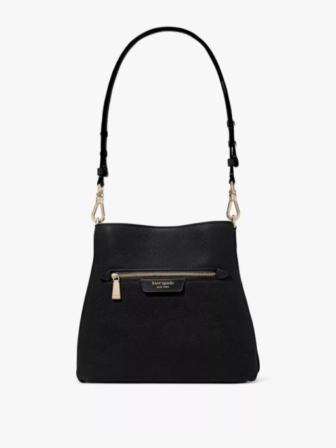 kate spade Hudson Pebbled Leather Shoulder Bag