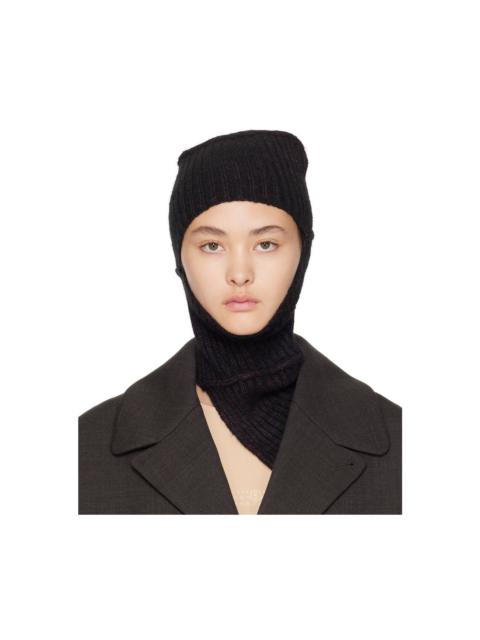 MM6 Maison Margiela Black Rolling Balaclava