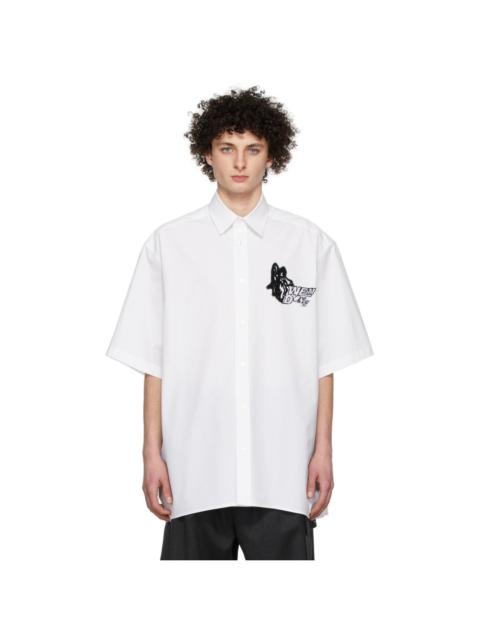 We11done White Cotton Shirt