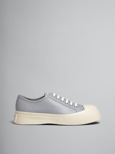 GREY NAPPA LEATHER PABLO SNEAKER