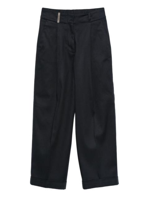 PESERICO pleat-detail trousers