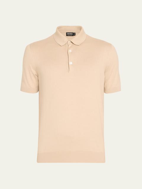 Men's Premium Cotton Polo Shirt