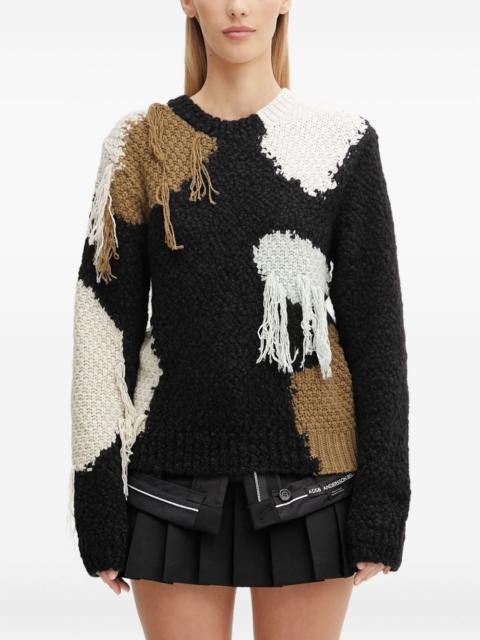 Andersson Bell patchwork sweater