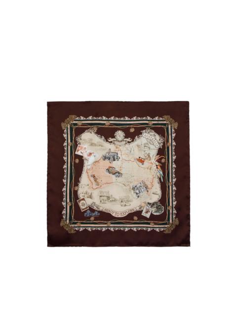 Zimmermann printed square scarf