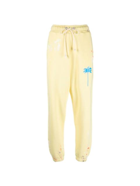 Palm Angels palm-tree print track pants