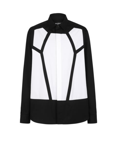 Balmain Cotton shirt with inserts