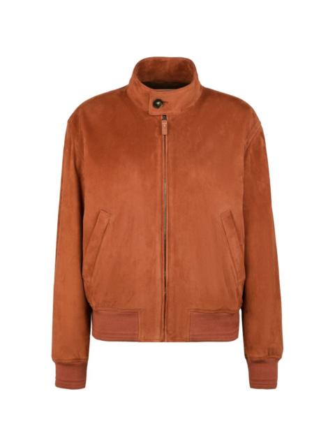 Tod's suede bomber jacket