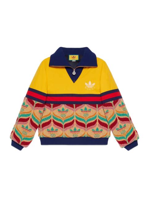 GUCCI adidas x Gucci half-zip jacket