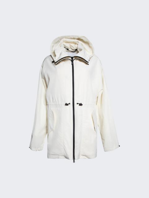 WARDROBE.NYC X Rosie Huntington-whiteley Crop Anorak Ivory