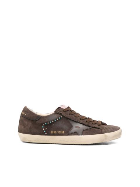 Golden Goose suede studded star sneakers