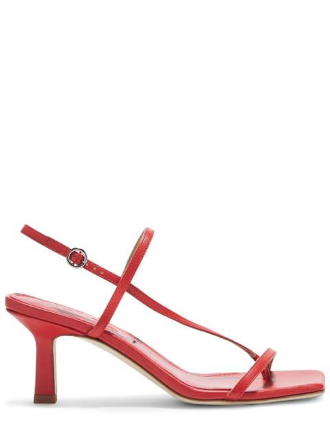 65mm Elise Napa leather sandals